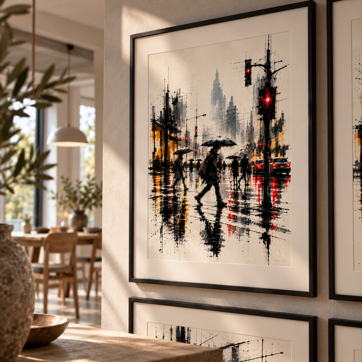 URBAN RAIN — SET OF FOUR