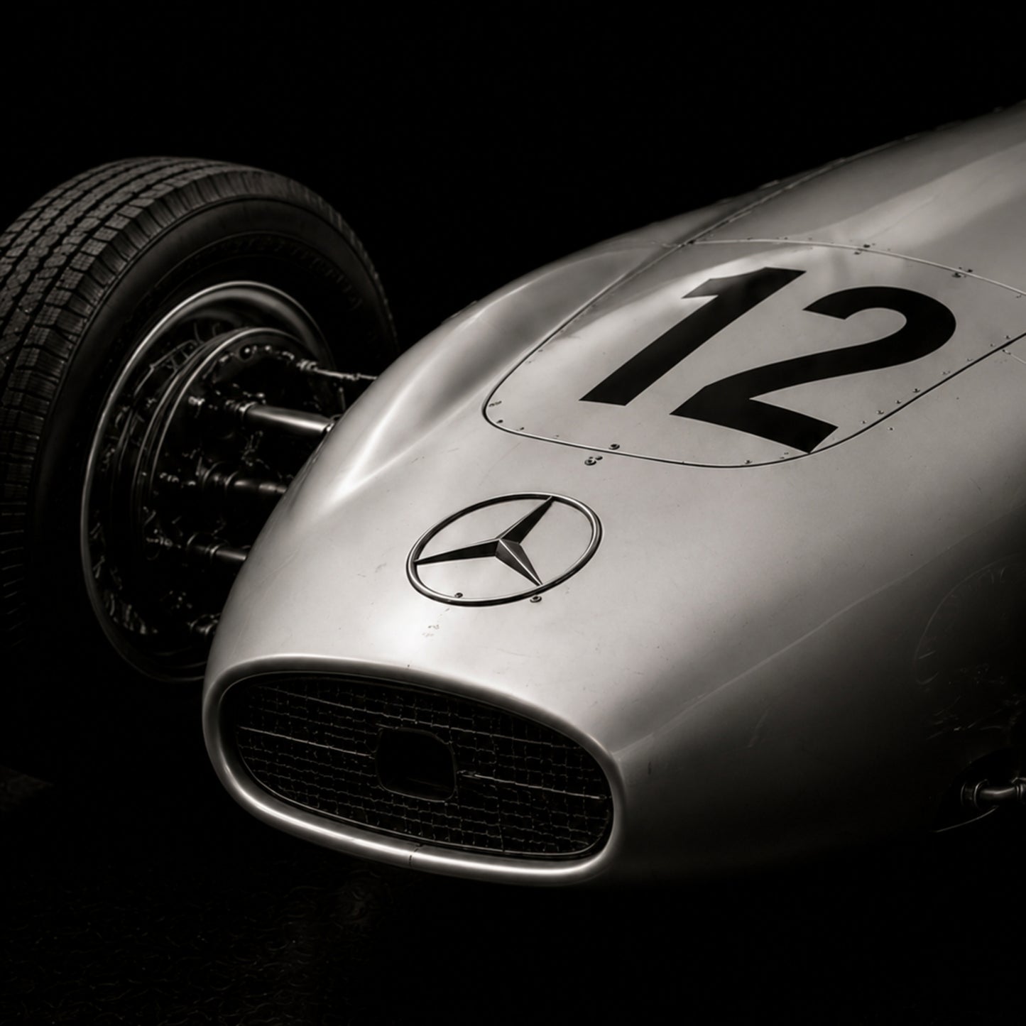Mercedes Silver Arrow No. 12 | The Nose