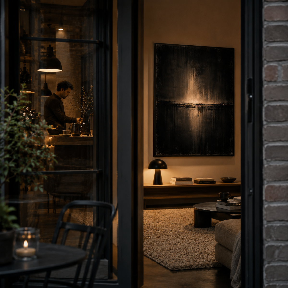 TRACES IX wall art by Darkframe
