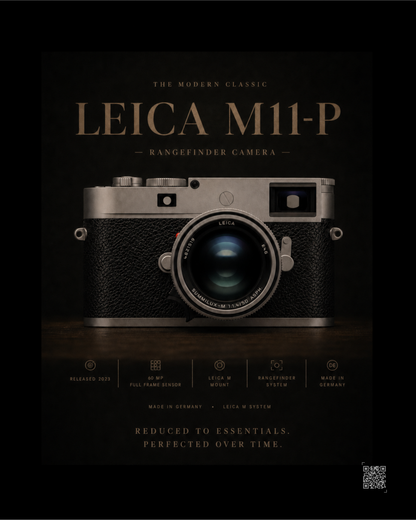 Leica M11-P digital wall art by Darkframe