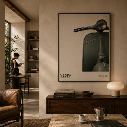 VESPA — ICONA ITALIANA wall art by Darkframe
