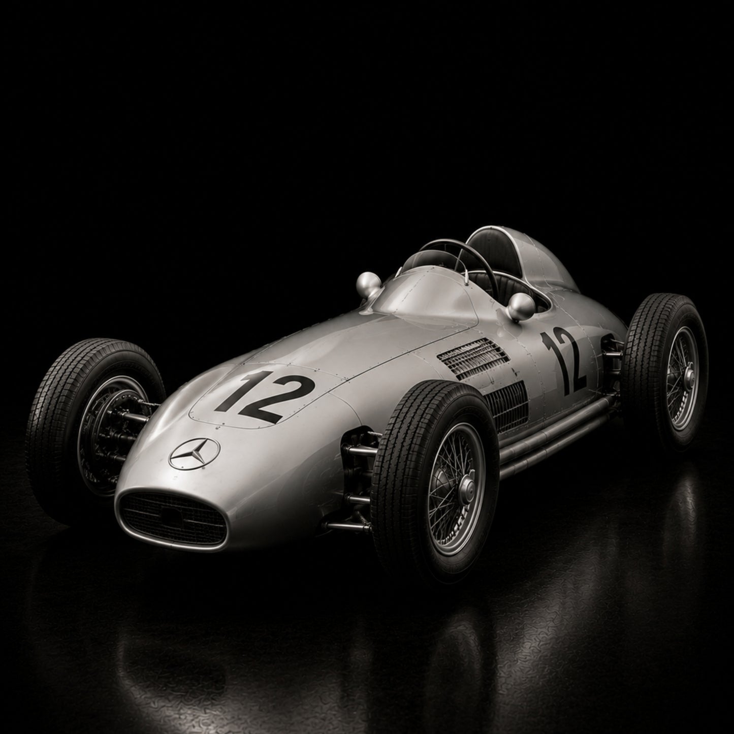 Mercedes Silver Arrow No. 12 | Front