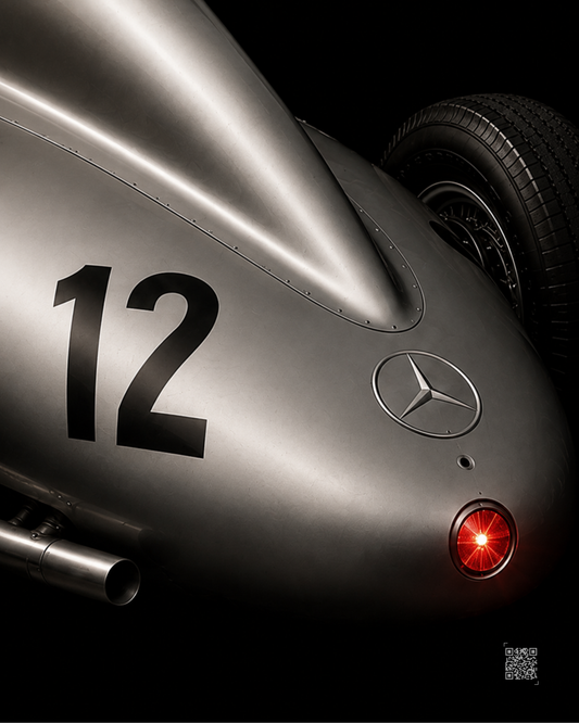 Mercedes Silver Arrow No. 12   Rear Light