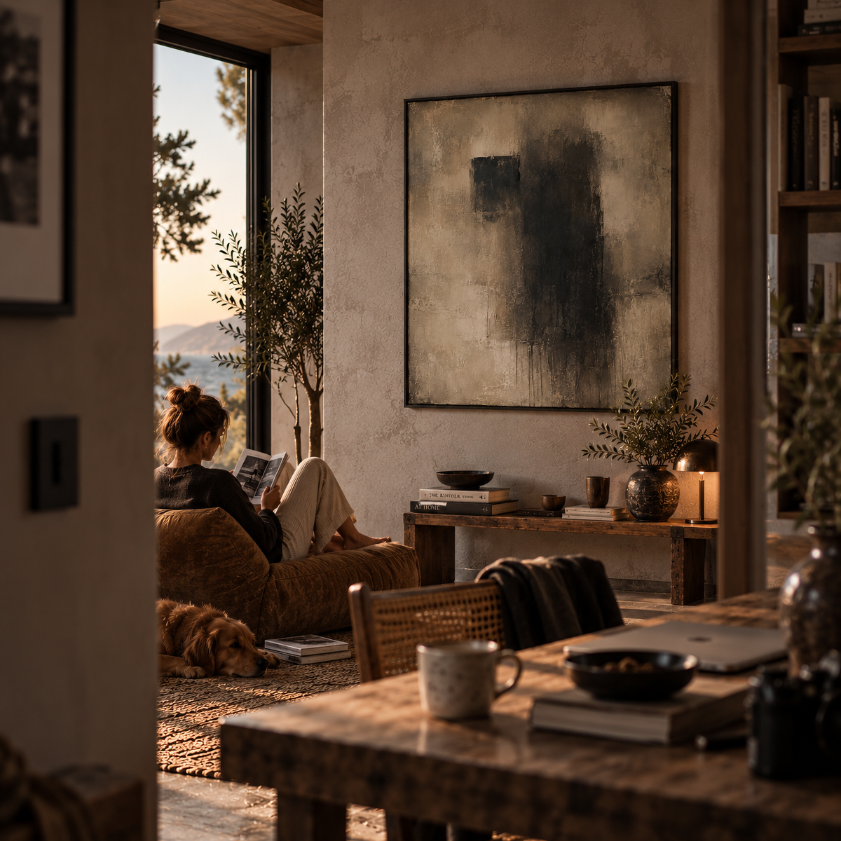 TRACES I wall art by Darkframe