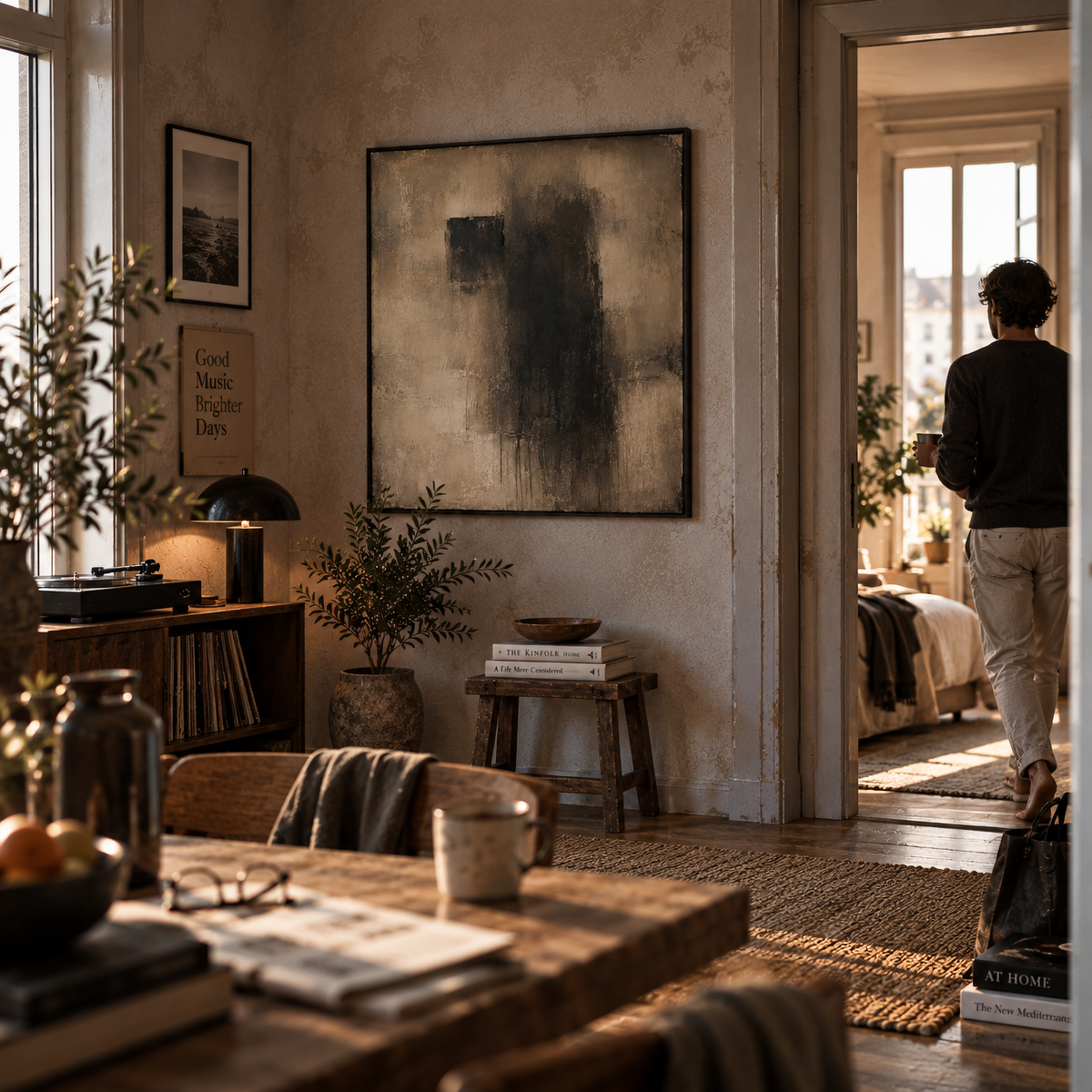 TRACES I wall art by Darkframe