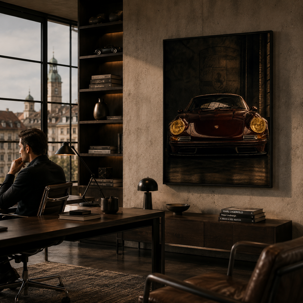 ROMAN 911 — FACE wall art by Darkframe