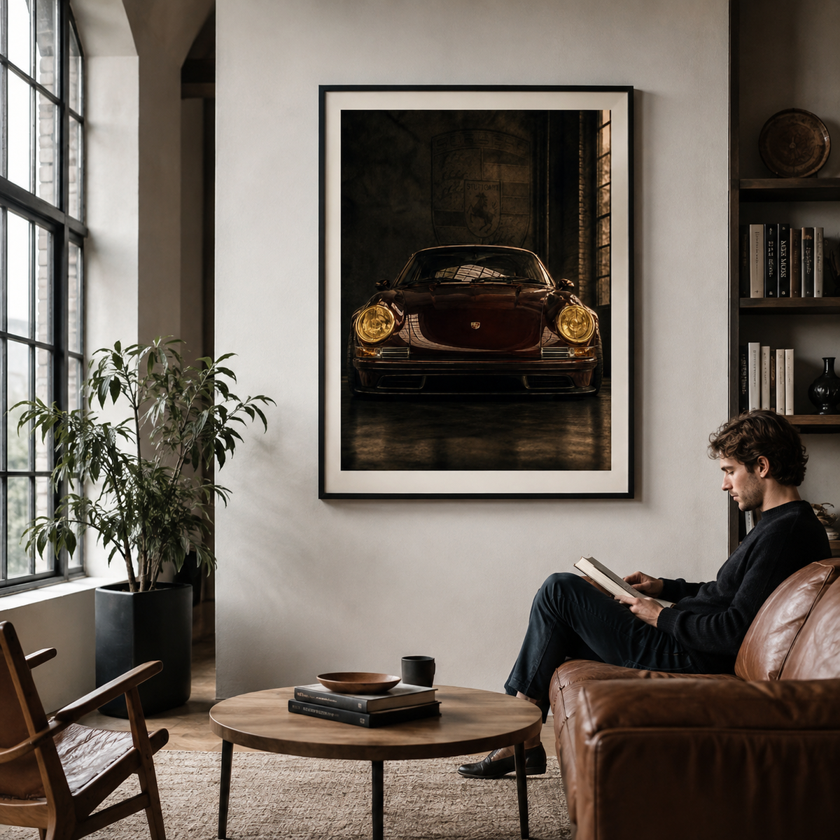 ROMAN 911 — FACE wall art by Darkframe