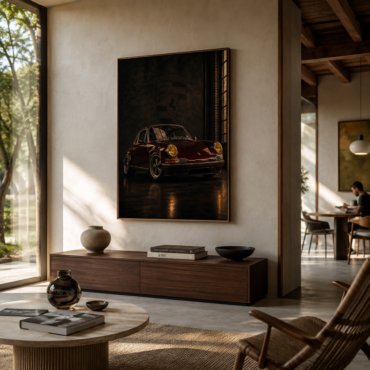 ROMAN 911 — APPROACH wall art by Darkframe