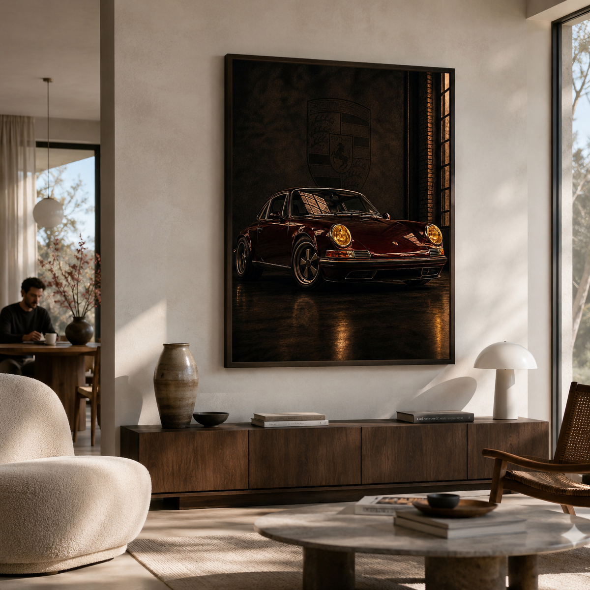 ROMAN 911 — APPROACH wall art by Darkframe