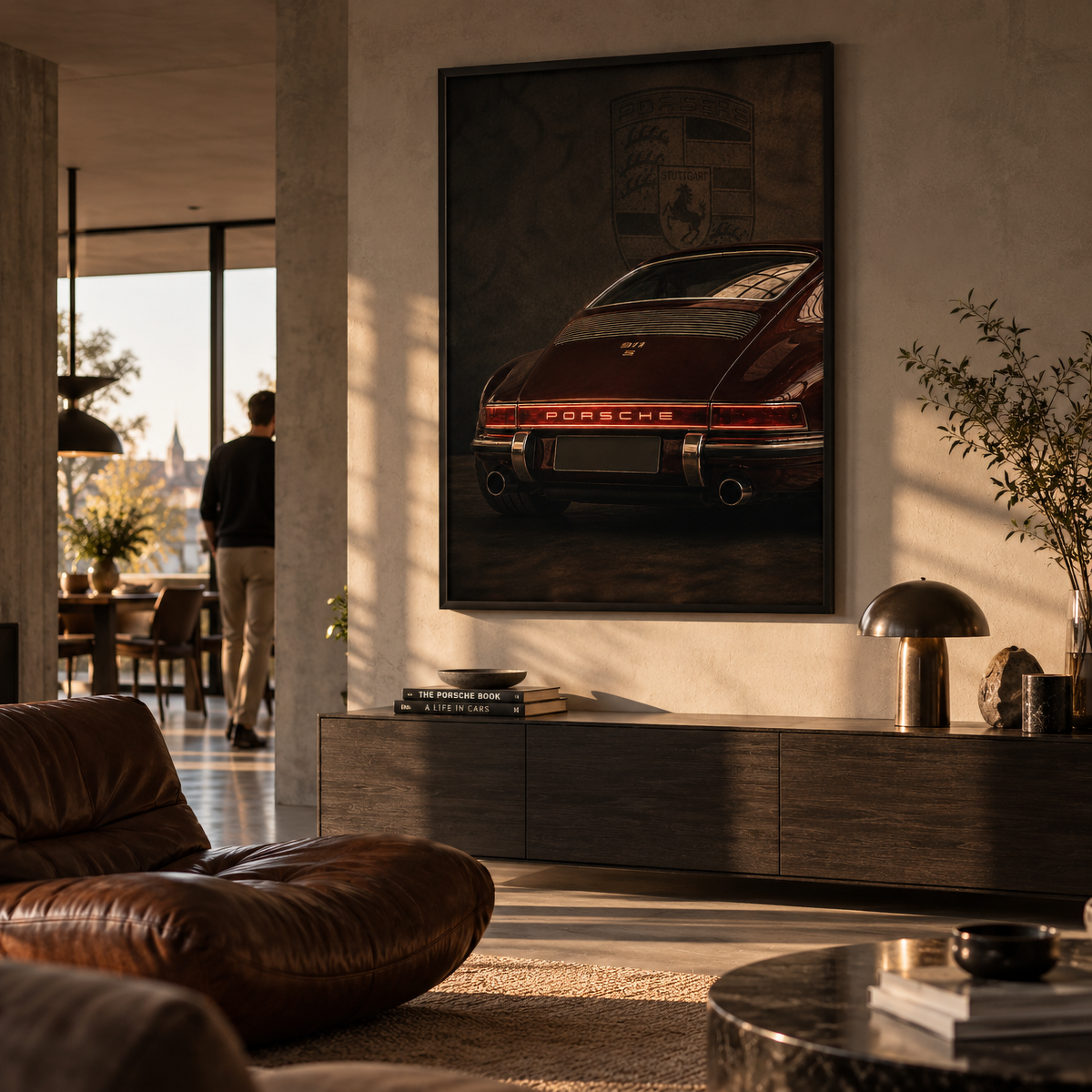 ROMAN 911 — DEPARTURE wall art by Darkframe