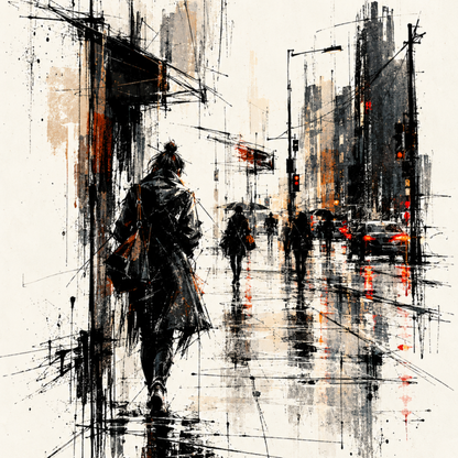 URBAN RAIN — SET OF FOUR