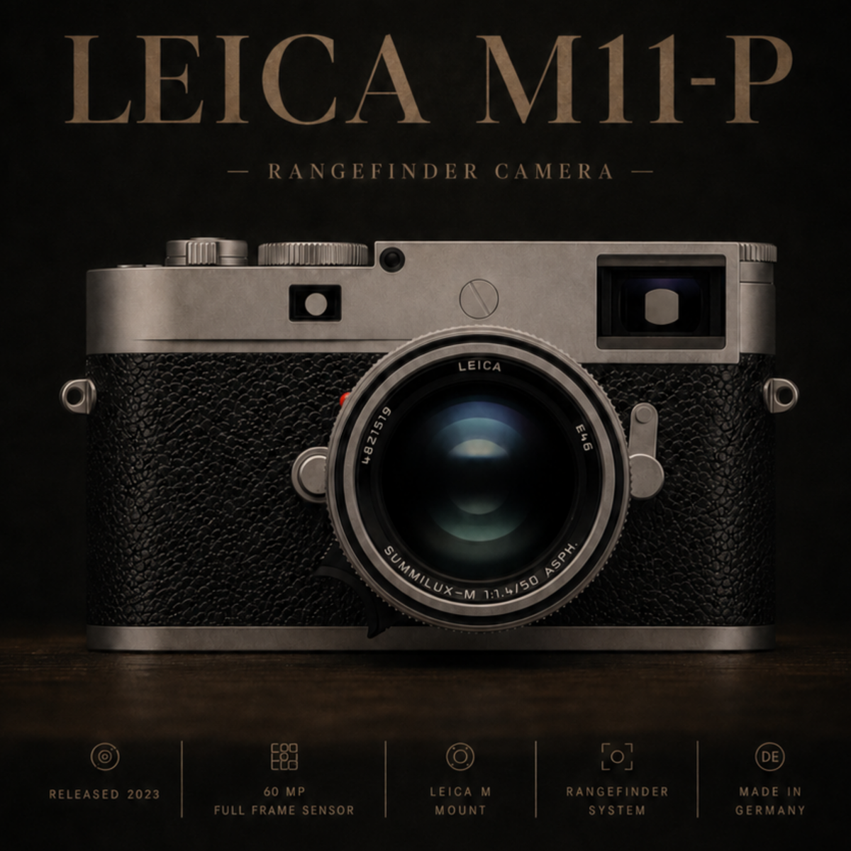 Leica M11-P camera wall artwork