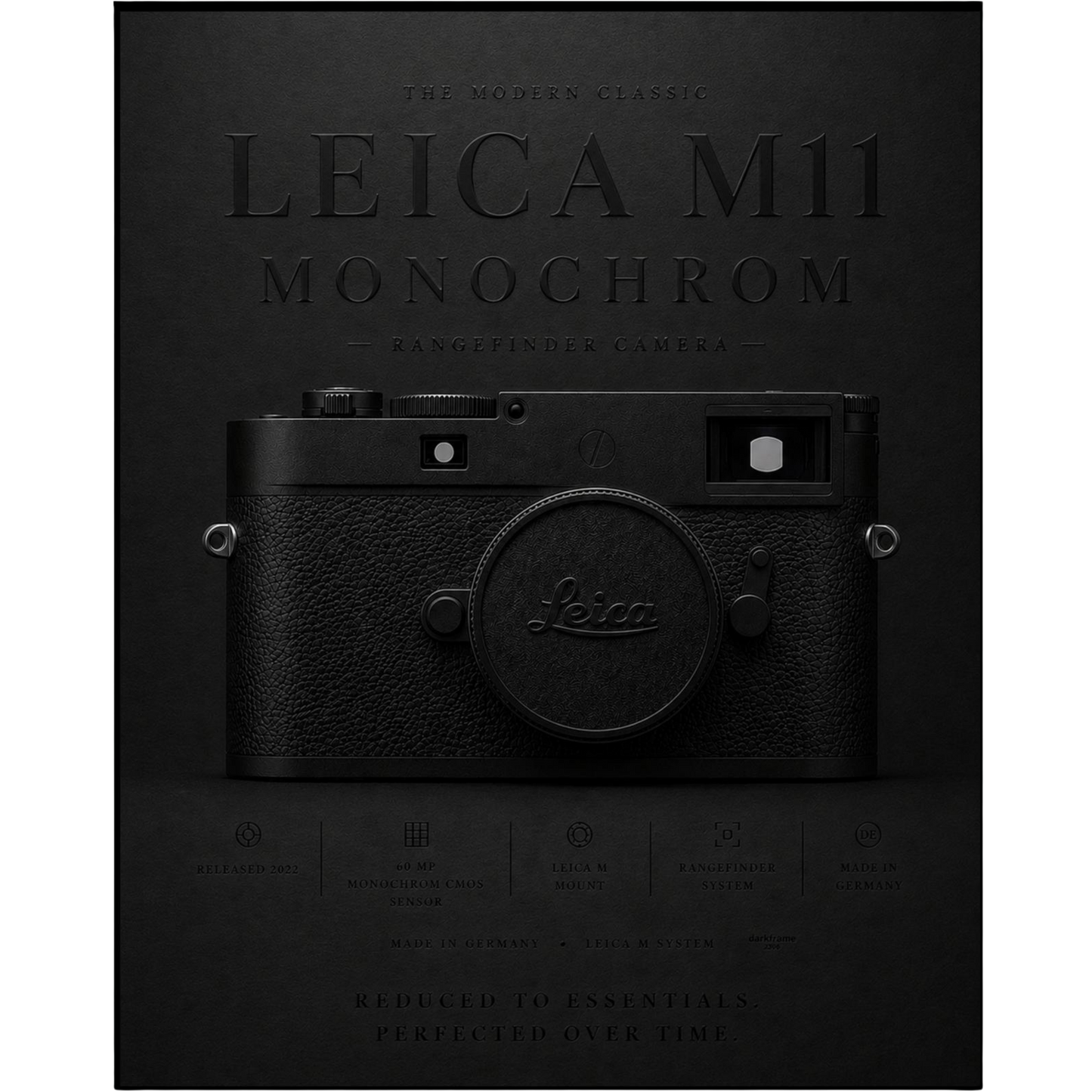 Leica M11 Monochrom — Canvas Edition