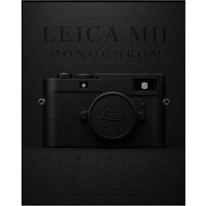 Leica M11 Monochrom — Canvas Edition