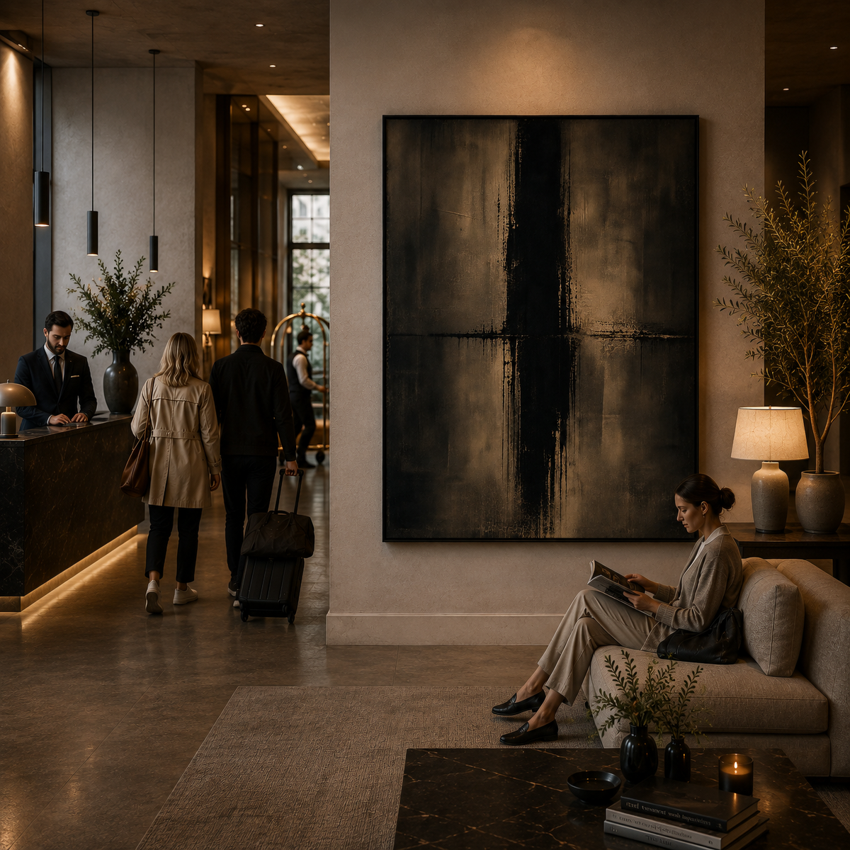 TRACES VI wall art by Darkframe