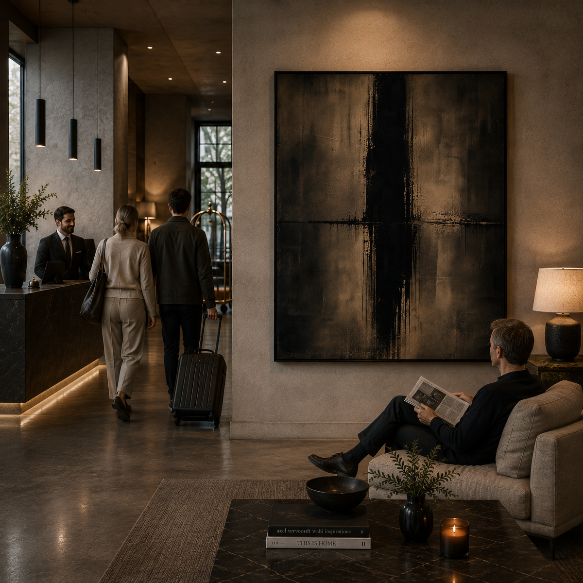 TRACES VI wall art by Darkframe
