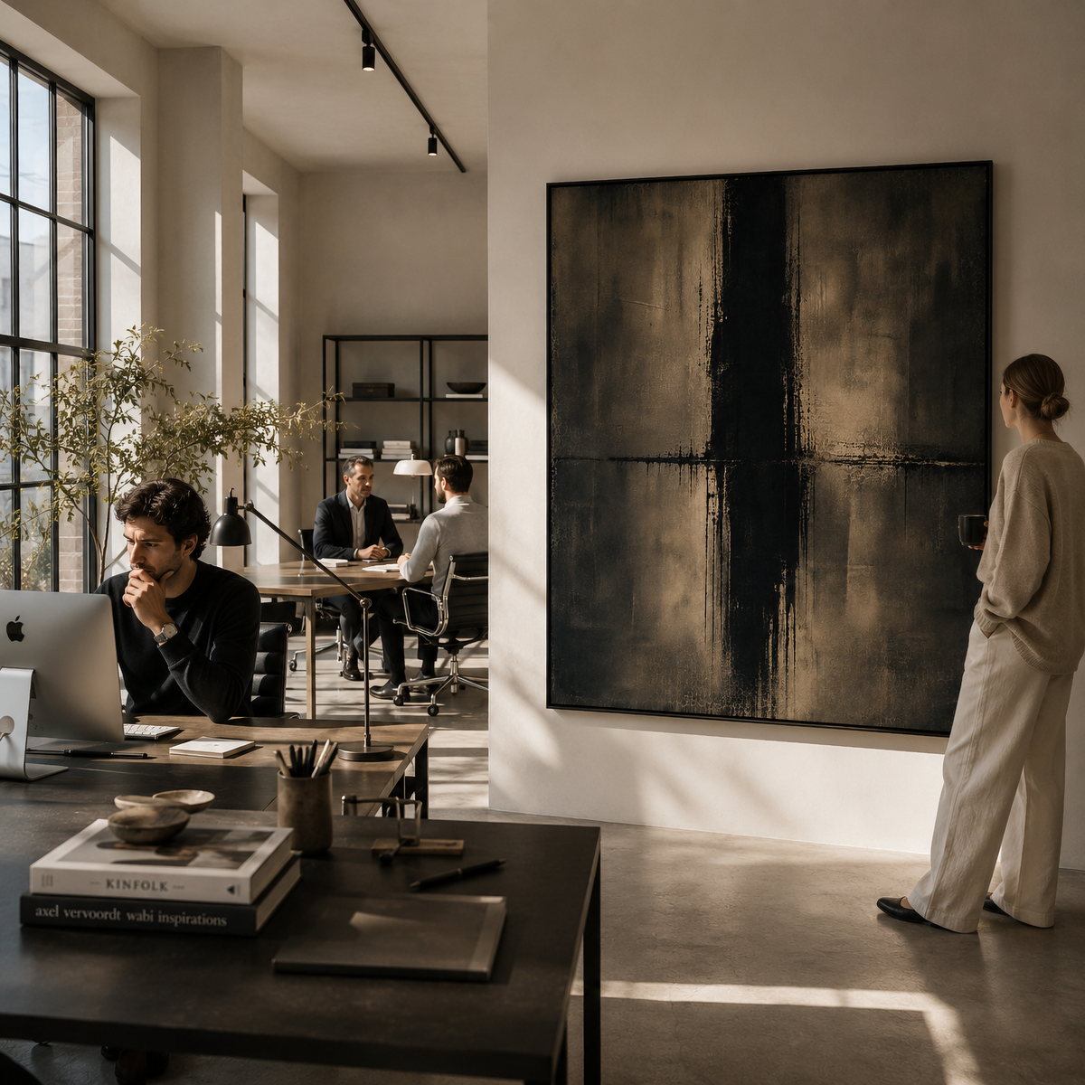 TRACES VI wall art by Darkframe